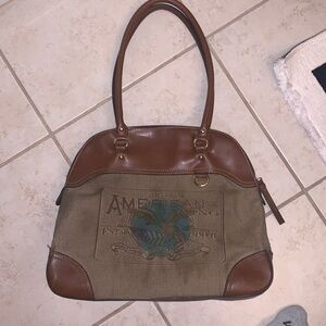 Preloved American Brown X L Handbag